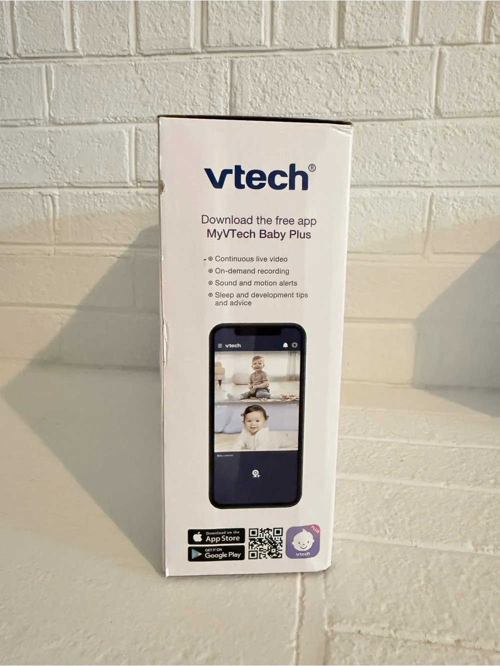 VTech Smart Series 2-Camera HD Video Monitor - Pink/Peach Gradient
